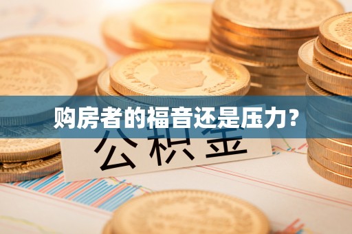攀枝花购房者的福音还是压力？