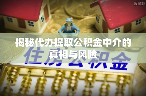 攀枝花揭秘代办提取公积金中介的真相与风险