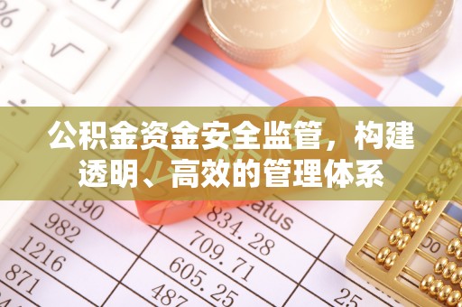 攀枝花公积金资金安全监管，构建透明、高效的管理体系