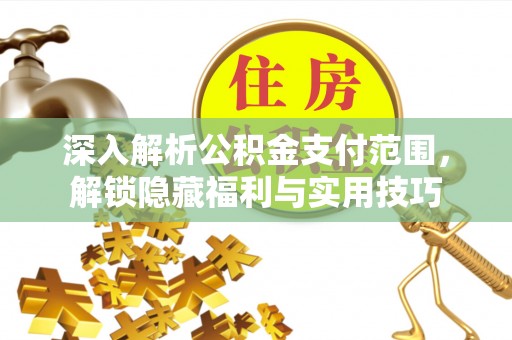 攀枝花深入解析公积金支付范围，解锁隐藏福利与实用技巧