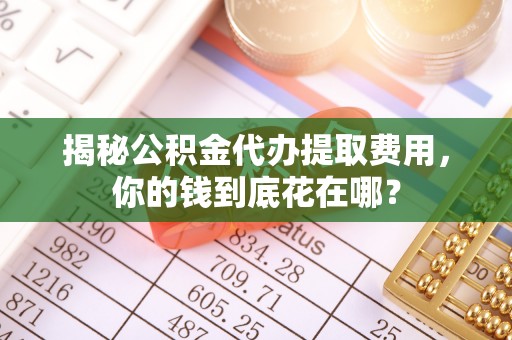 攀枝花揭秘公积金代办提取费用，你的钱到底花在哪？