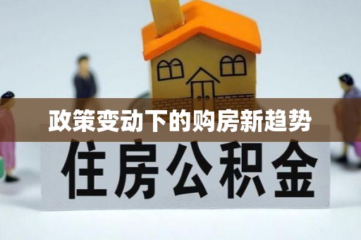 攀枝花政策变动下的购房新趋势