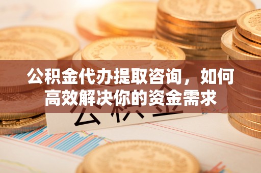 攀枝花公积金代办提取咨询，如何高效解决你的资金需求