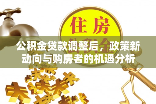 攀枝花公积金贷款调整后，政策新动向与购房者的机遇分析