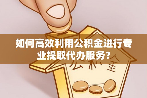 攀枝花如何高效利用公积金进行专业提取代办服务？