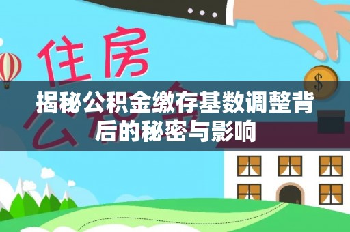 攀枝花揭秘公积金缴存基数调整背后的秘密与影响