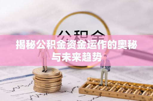 攀枝花揭秘公积金资金运作的奥秘与未来趋势