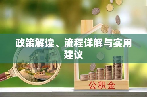 攀枝花政策解读、流程详解与实用建议
